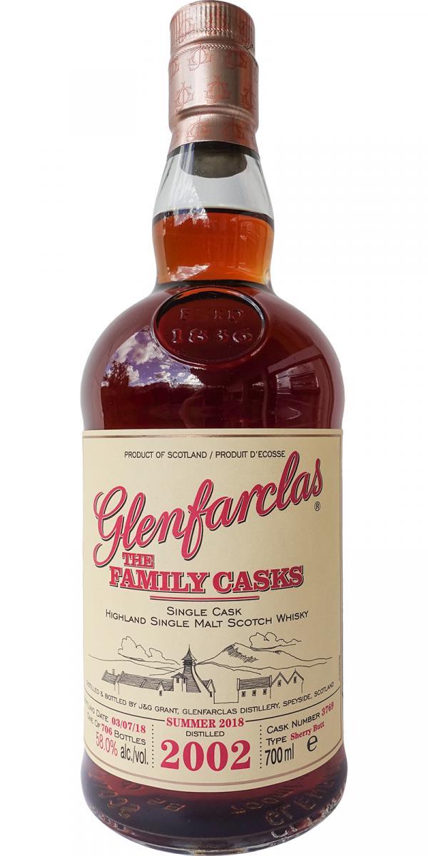 Glenfarclas 2002  The Family Casks (Release S18)