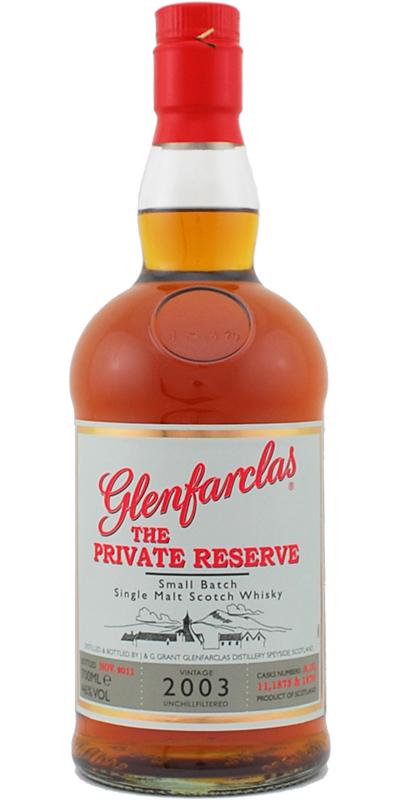 Glenfarclas 2003  The Private Reserve