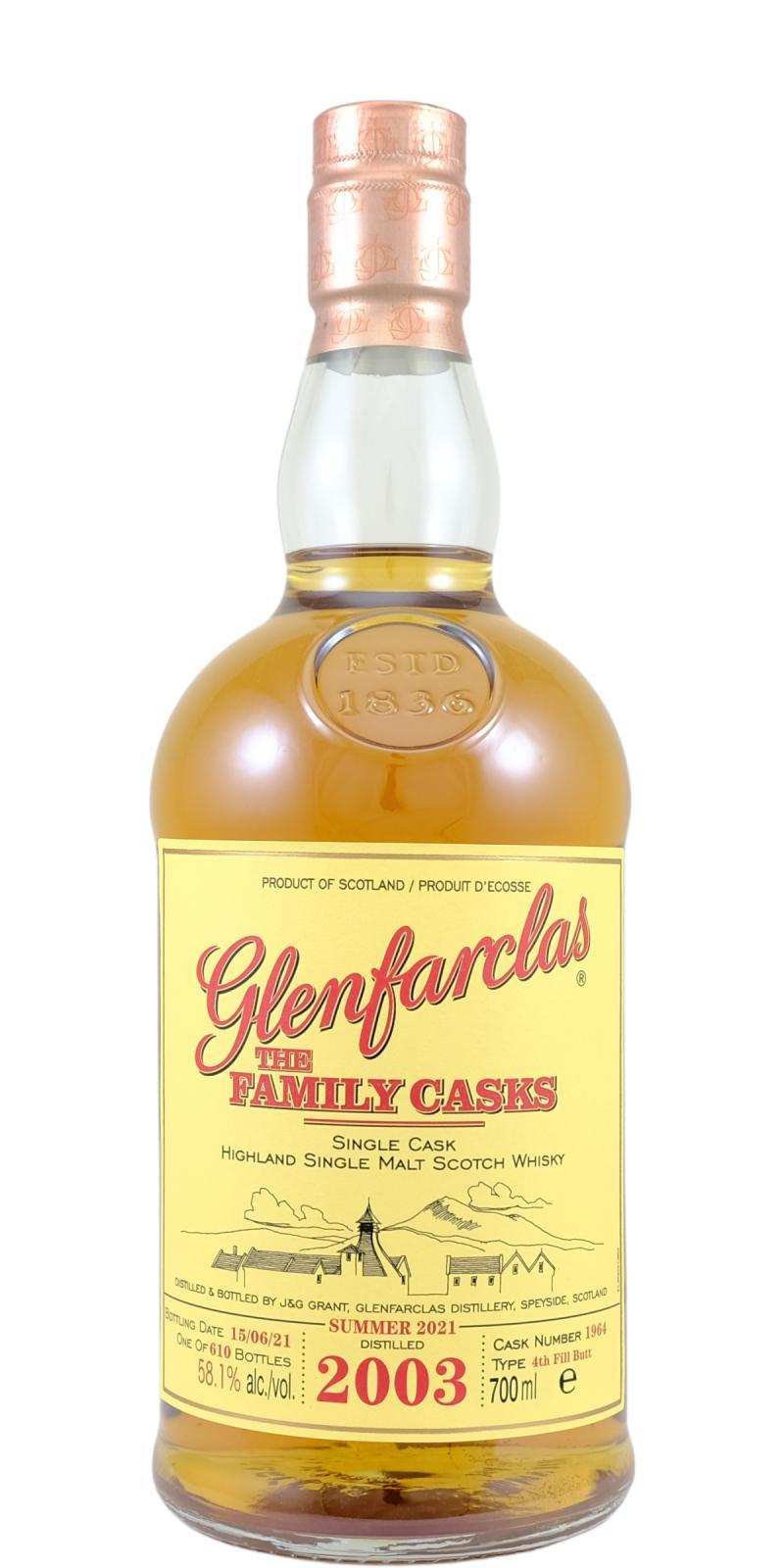 Glenfarclas 2003  The Family Casks (Release S21)