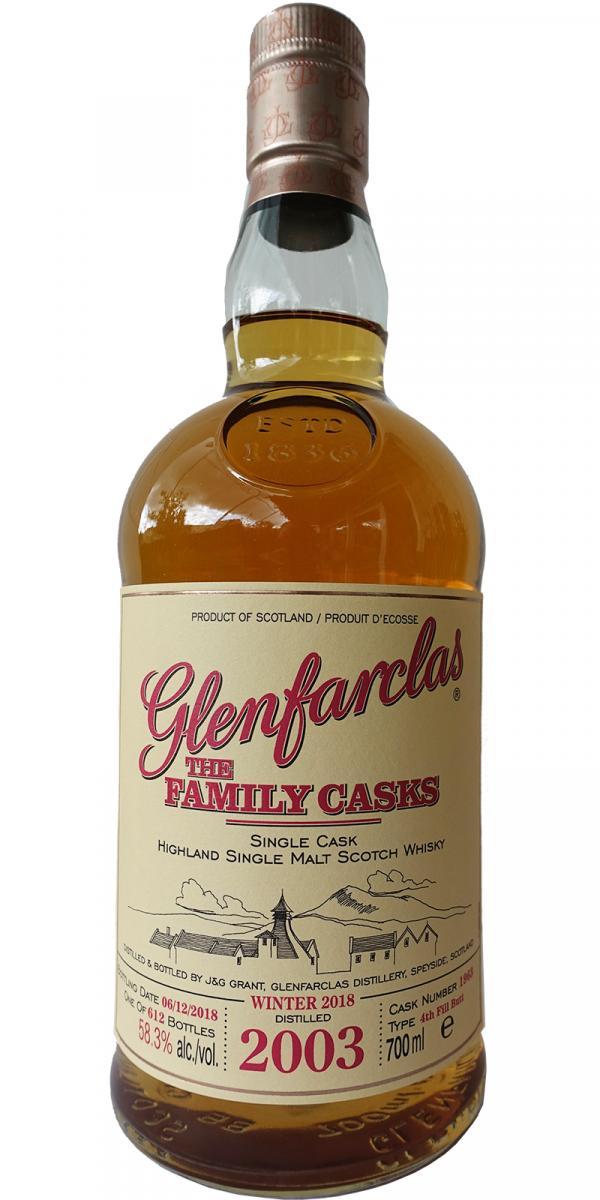 Glenfarclas 2003  The Family Casks (Release W18)