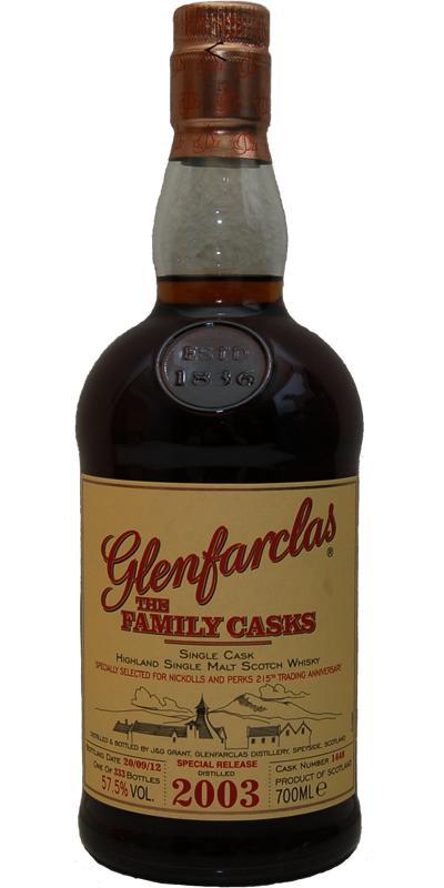 Glenfarclas 2003  The Family Casks - Special Release