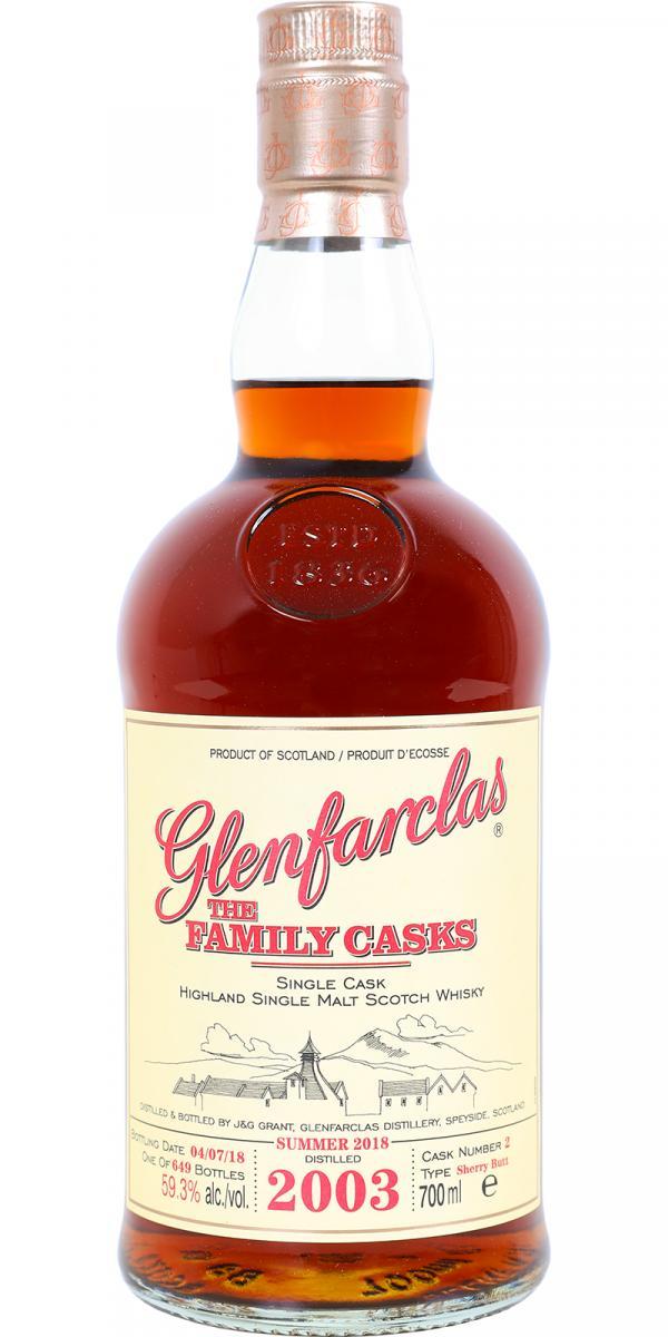 Glenfarclas 2003  The Family Casks (Release S18)