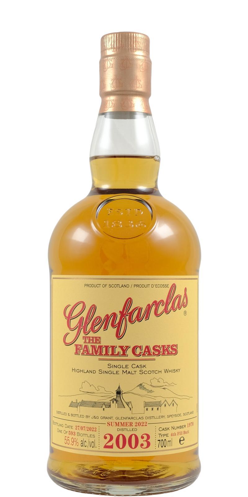 Glenfarclas 2003  The Family Casks (Release S22)