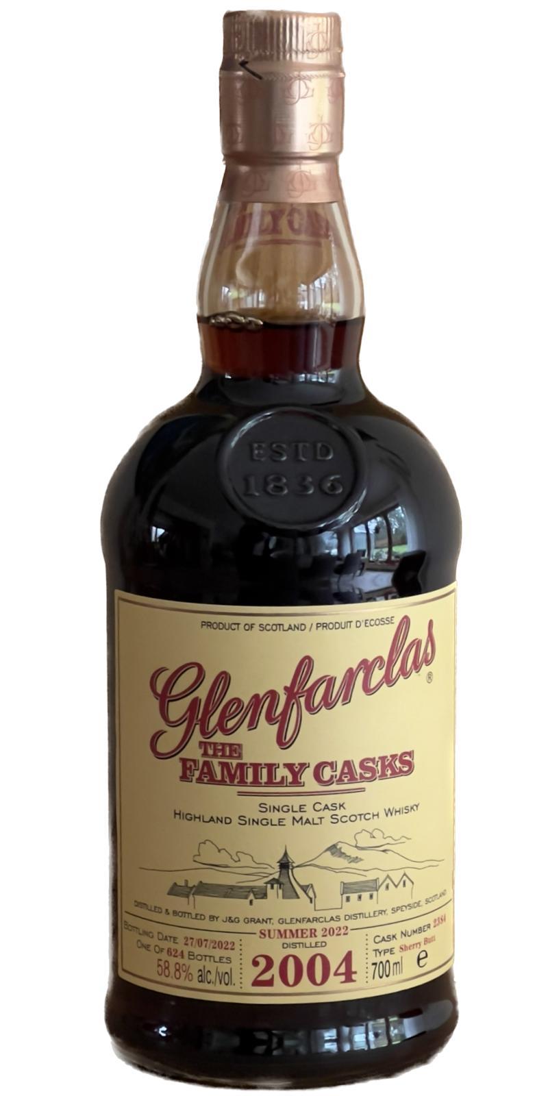 Glenfarclas 2004  The Family Casks (Release S22)