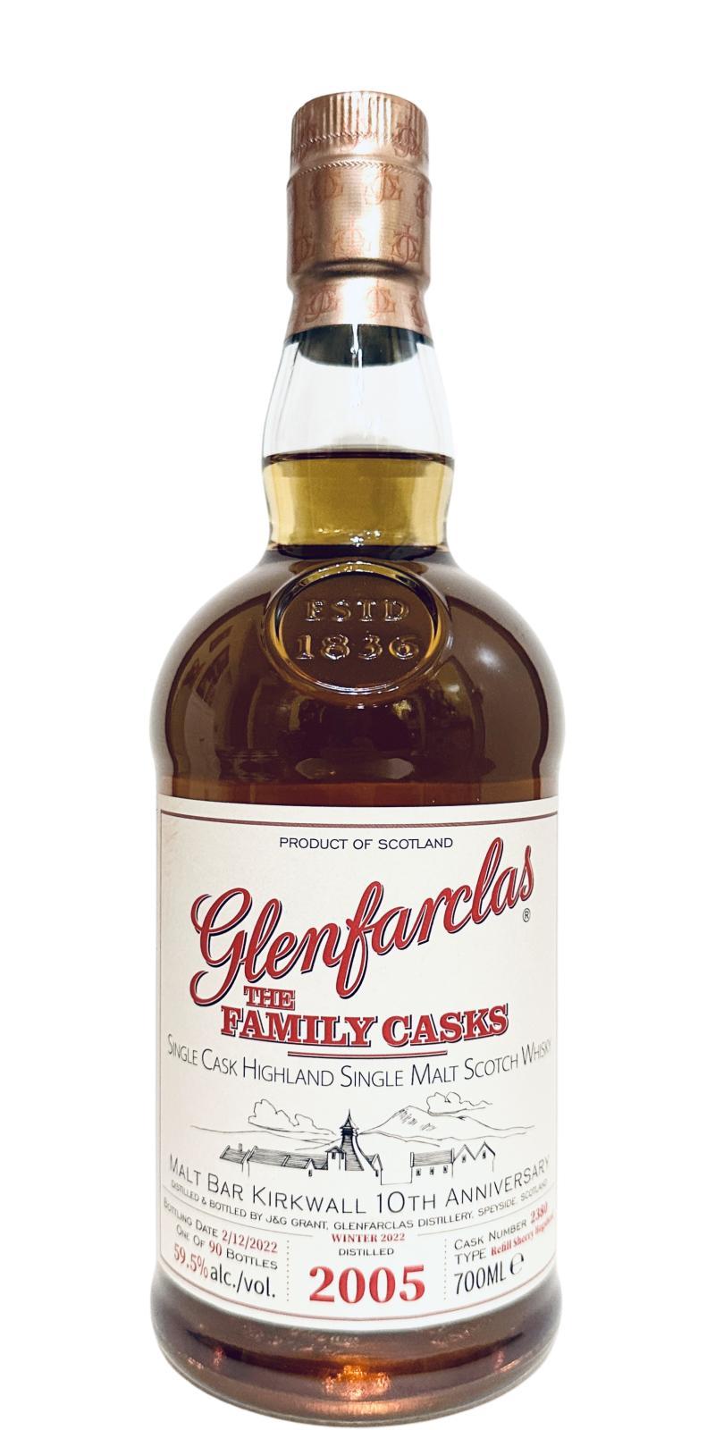 Glenfarclas 2005  The Family Casks (Release W22)