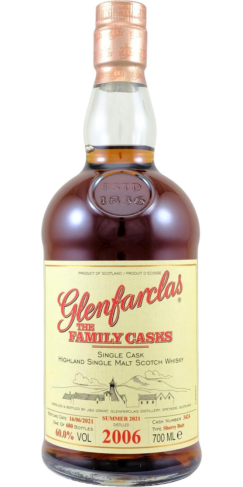 Glenfarclas 2006  The Family Casks (Release S21)