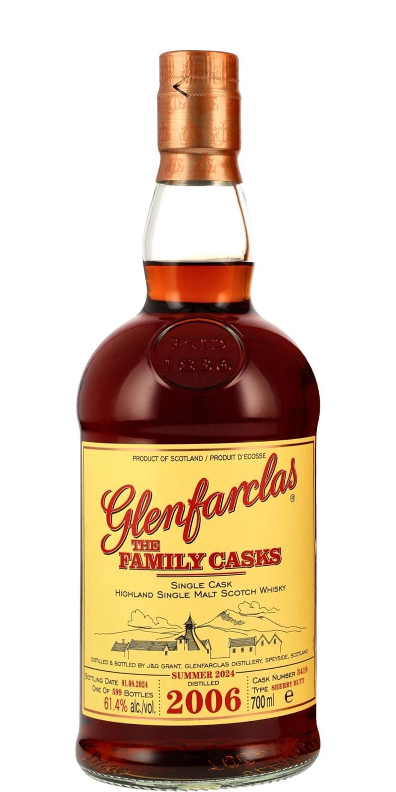 Glenfarclas 2006  The Family Casks (Release S24)