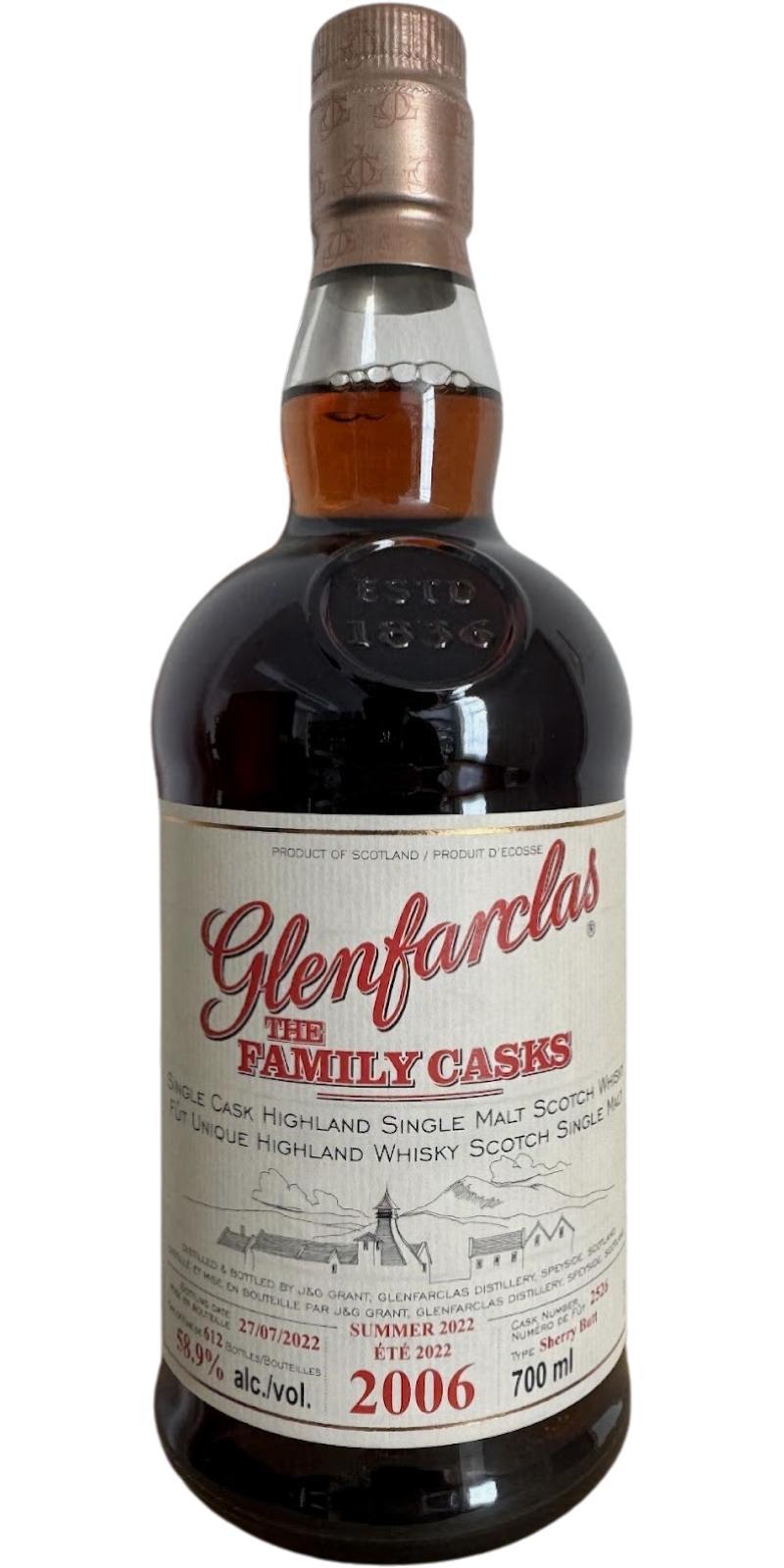 Glenfarclas 2006  The Family Casks (Release S22)