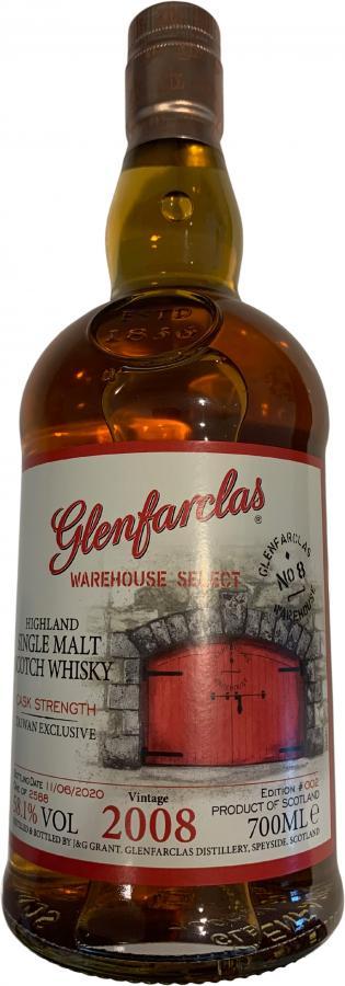 Glenfarclas 2008  Warehouse Select - Edition #002