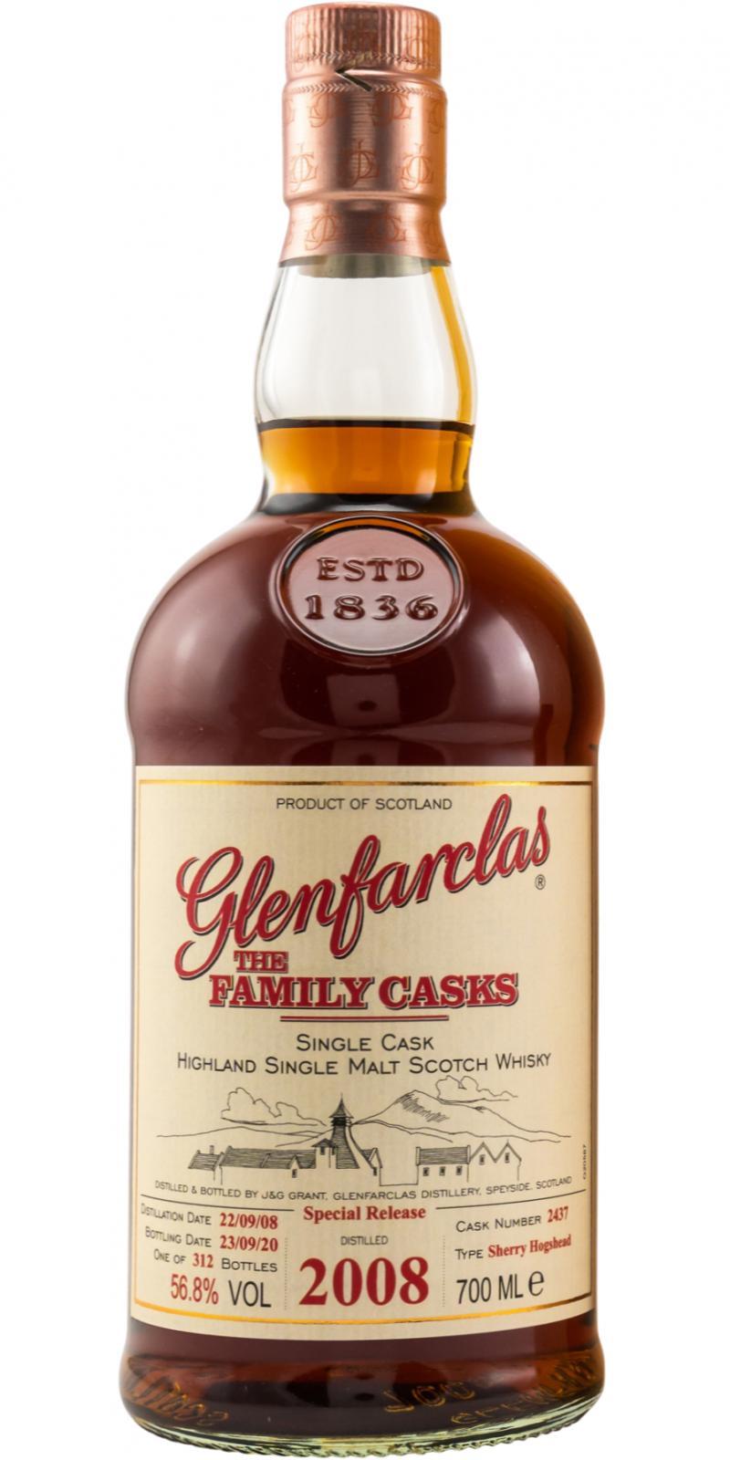 Glenfarclas 2008  The Family Casks - Special Release