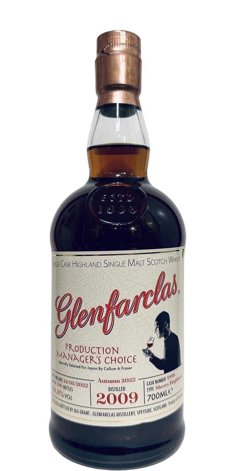 Glenfarclas 2009  Production Manager's Choice
