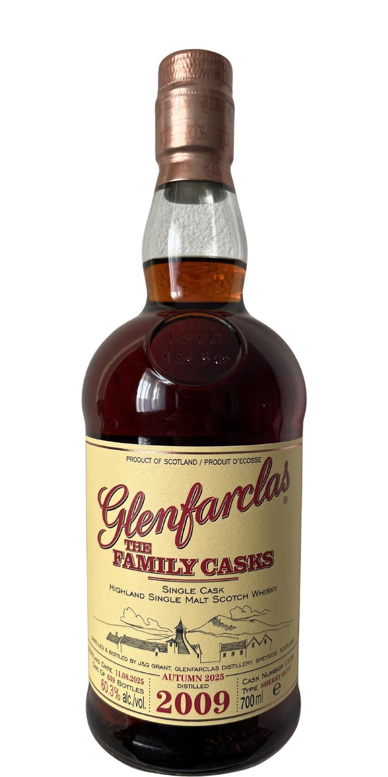 Glenfarclas 2009  The Family Casks (Release A25)