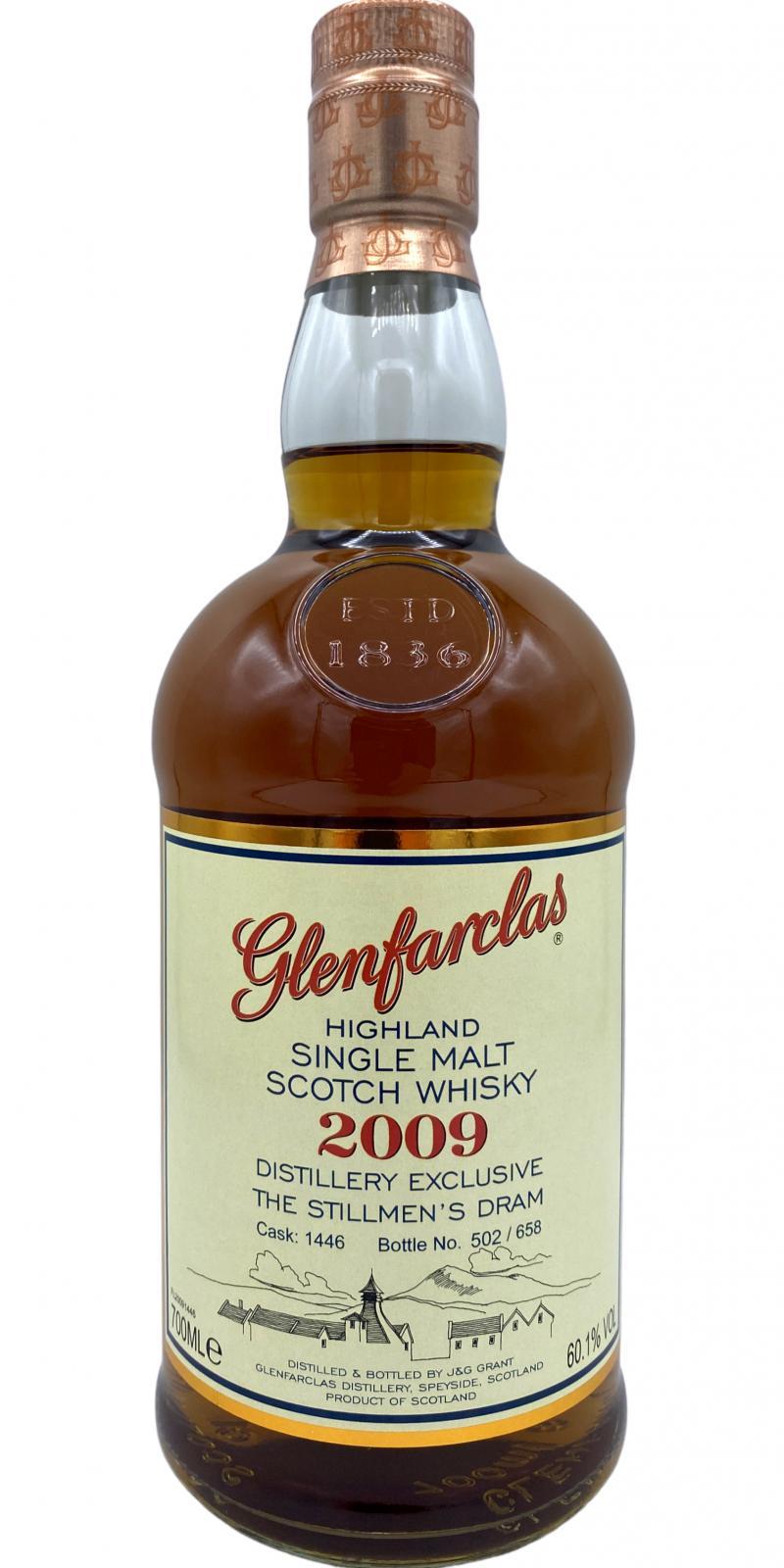 Glenfarclas 2009  Distillery Exclusive "The Stillmen’s Dram"