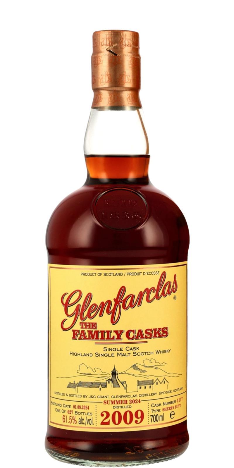 Glenfarclas 2009  The Family Casks (Release S24)