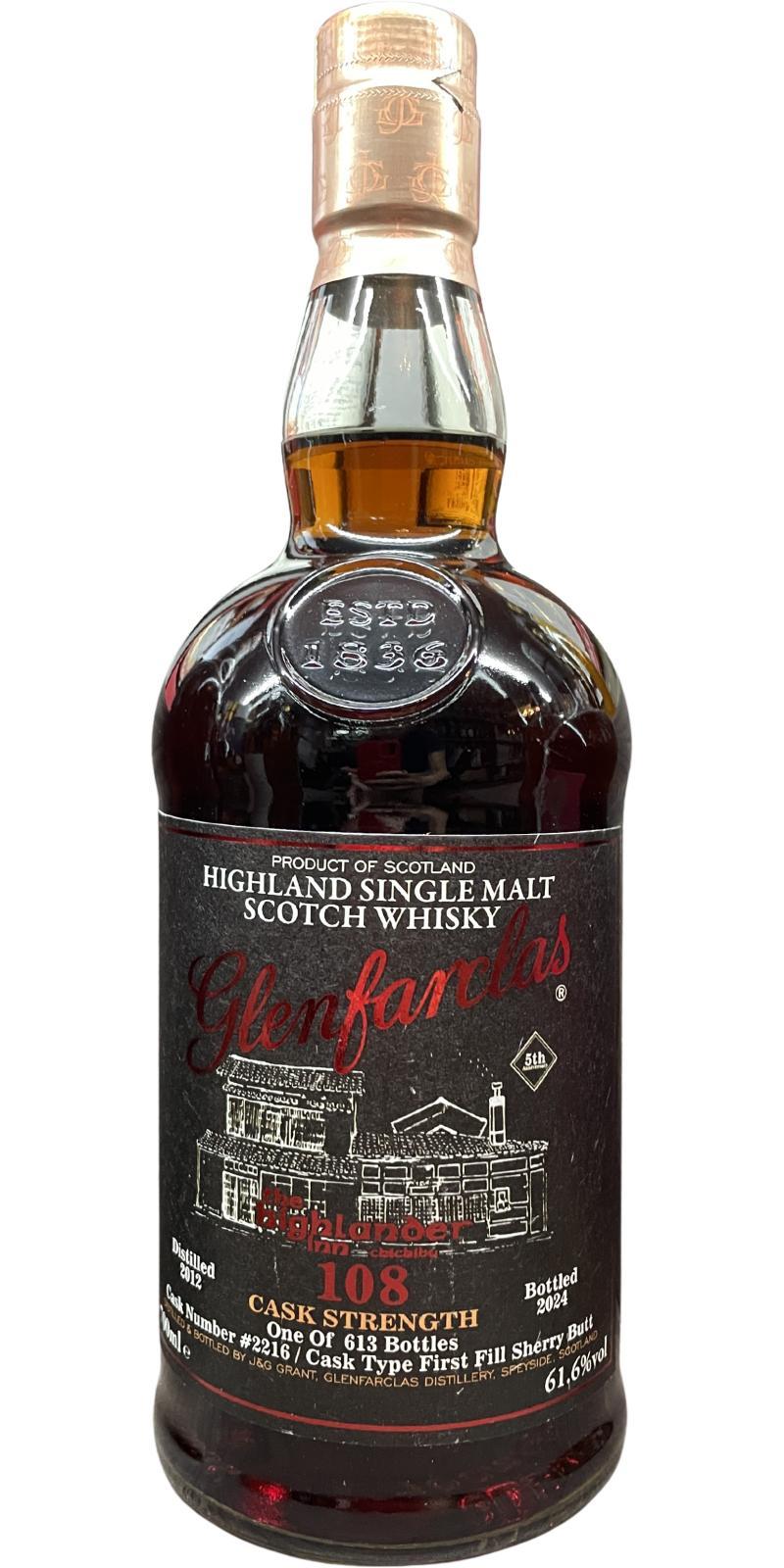 Glenfarclas 2012  108 - Cask Strength