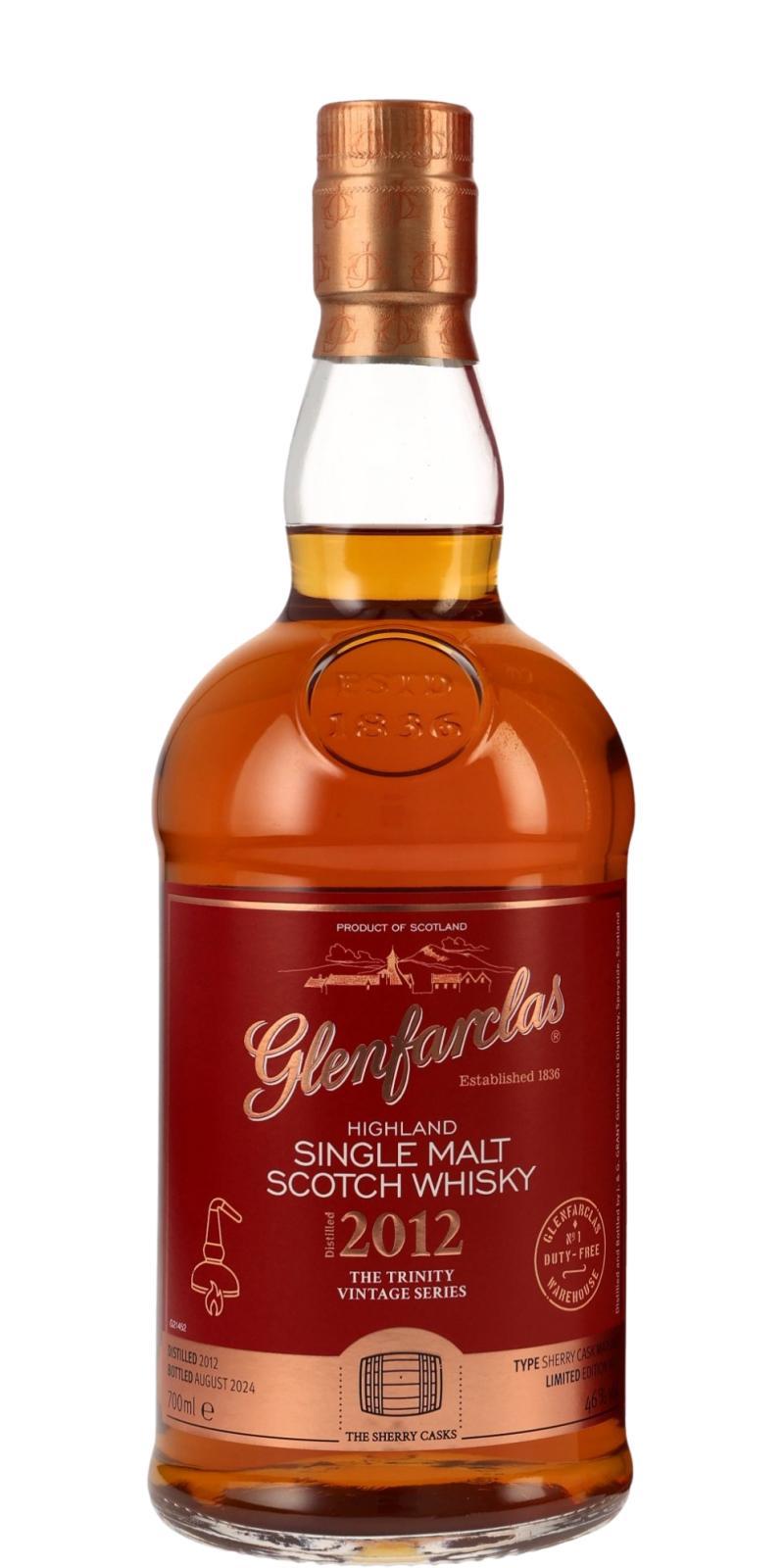 Glenfarclas 2012  The Trinity Vintage Series - The Sherry Casks