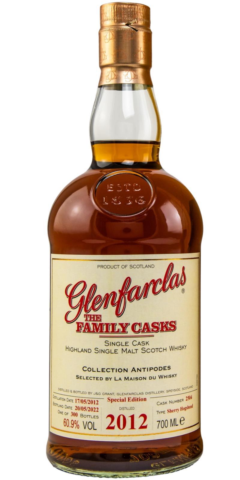 Glenfarclas 2012  The Family Casks - Special Edition