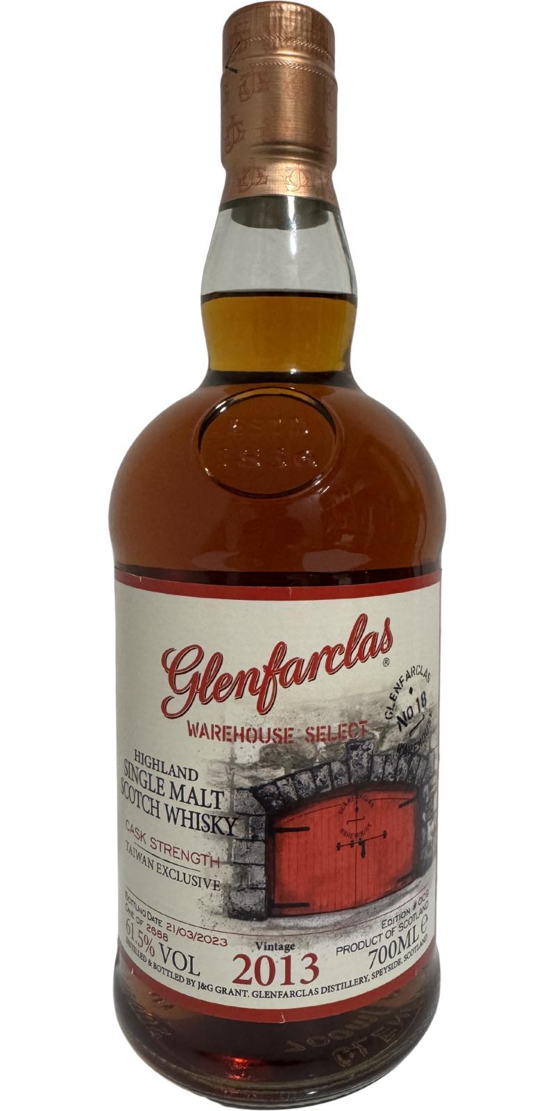 Glenfarclas 2013  Warehouse Select - Edition #009