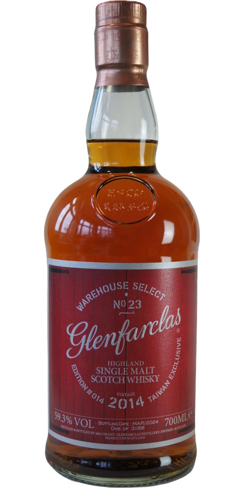Glenfarclas 2014  Warehouse Select - Edition #014