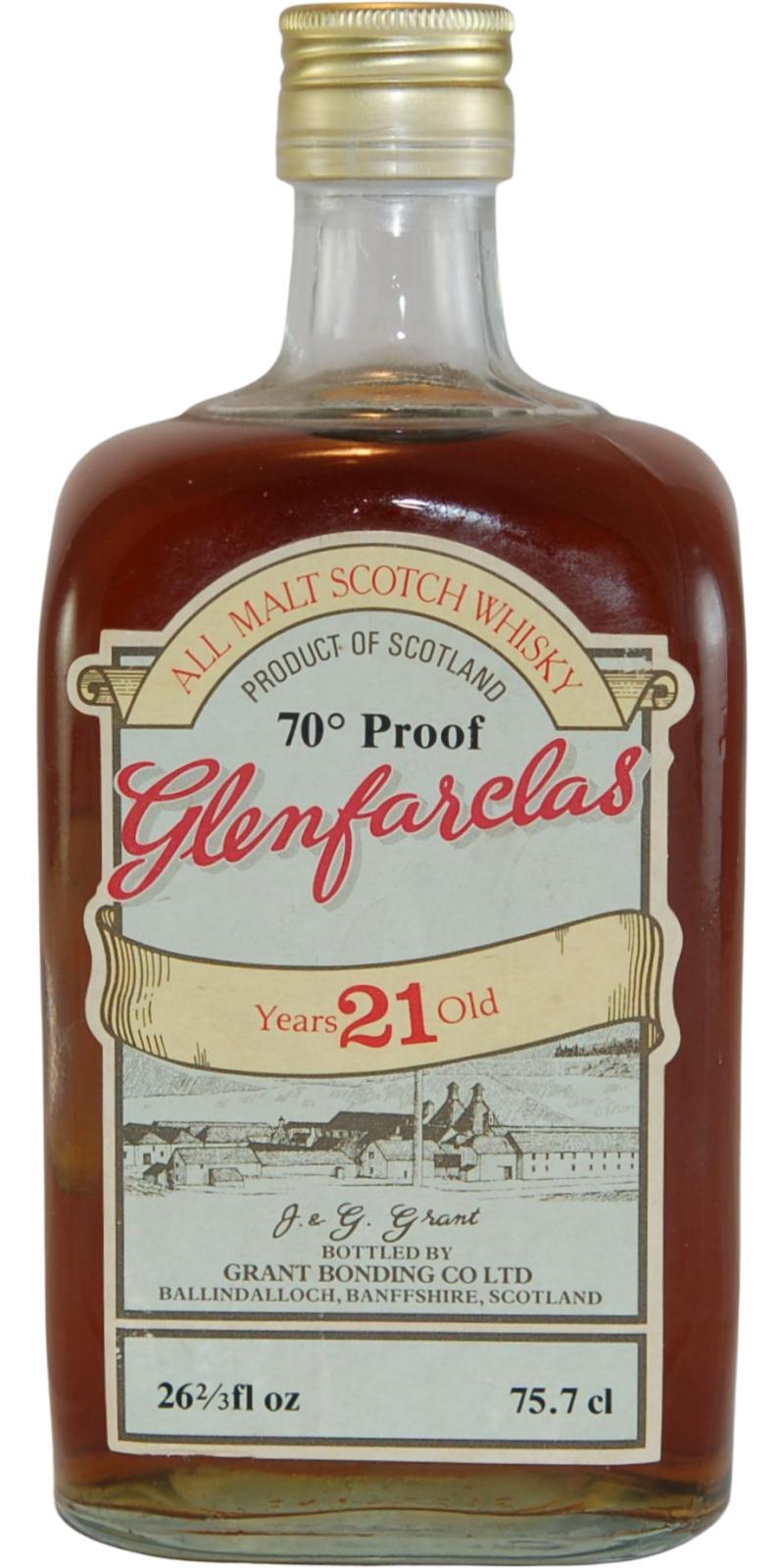 Glenfarclas 21-year-old  All Malt Scotch Whisky