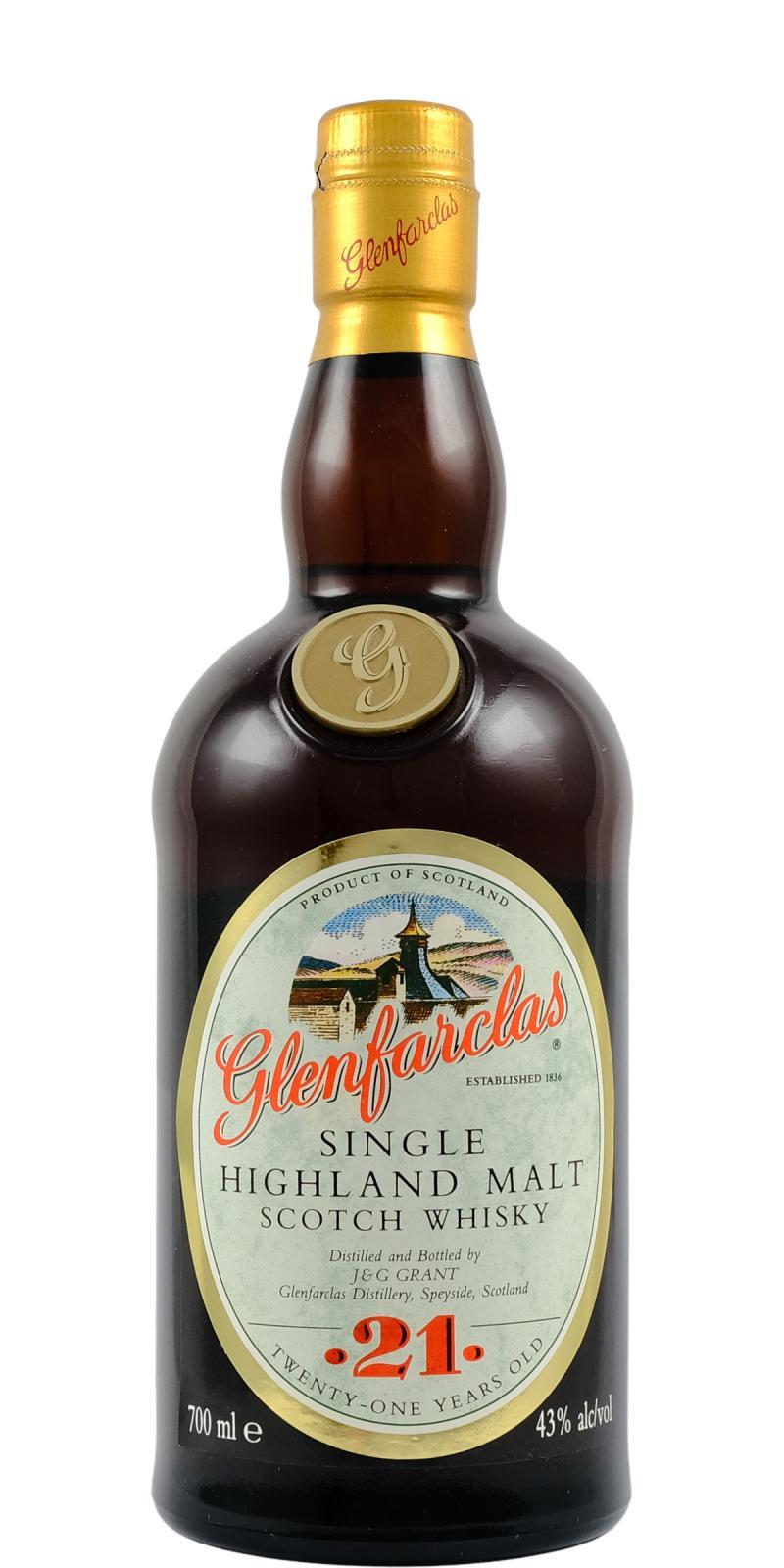 Glenfarclas 21-year-old  Golden G