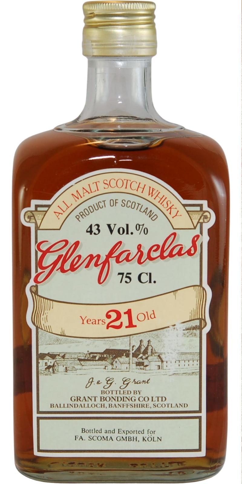 Glenfarclas 21-year-old  All Malt Scotch Whisky