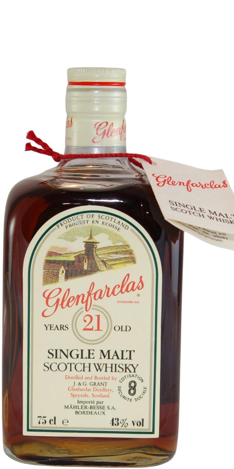 Glenfarclas 21-year-old  Single Malt Scotch Whisky