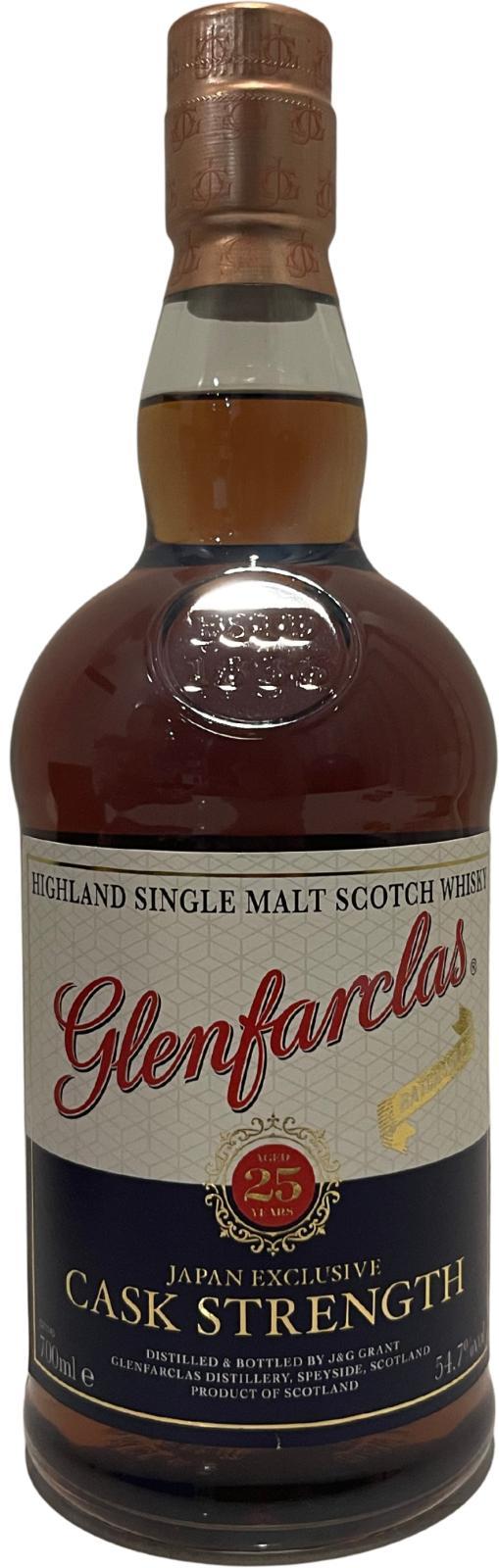 Glenfarclas 25-year-old  Cask Strength