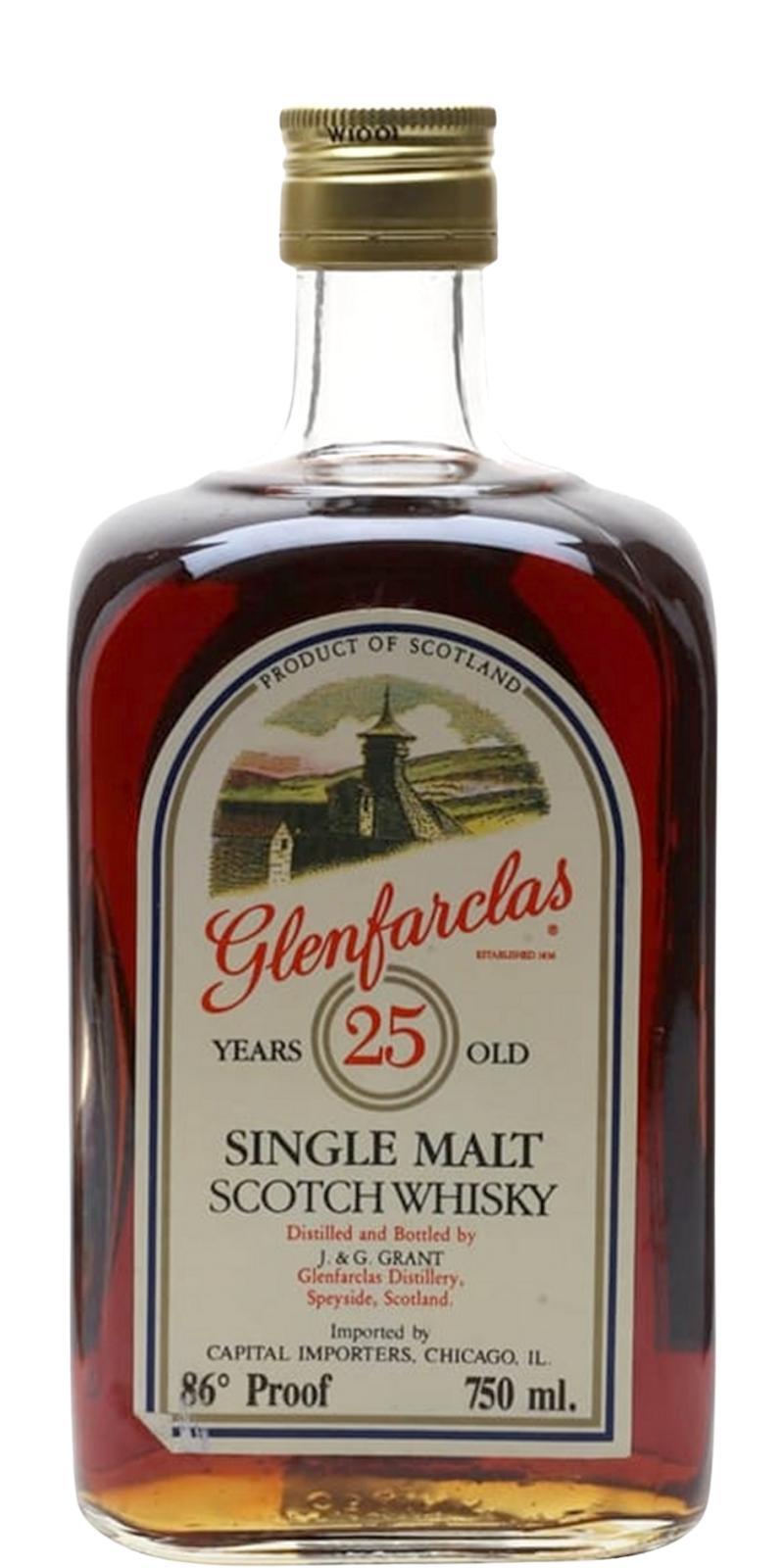 Glenfarclas 25-year-old   Single Malt Scotch Whisky