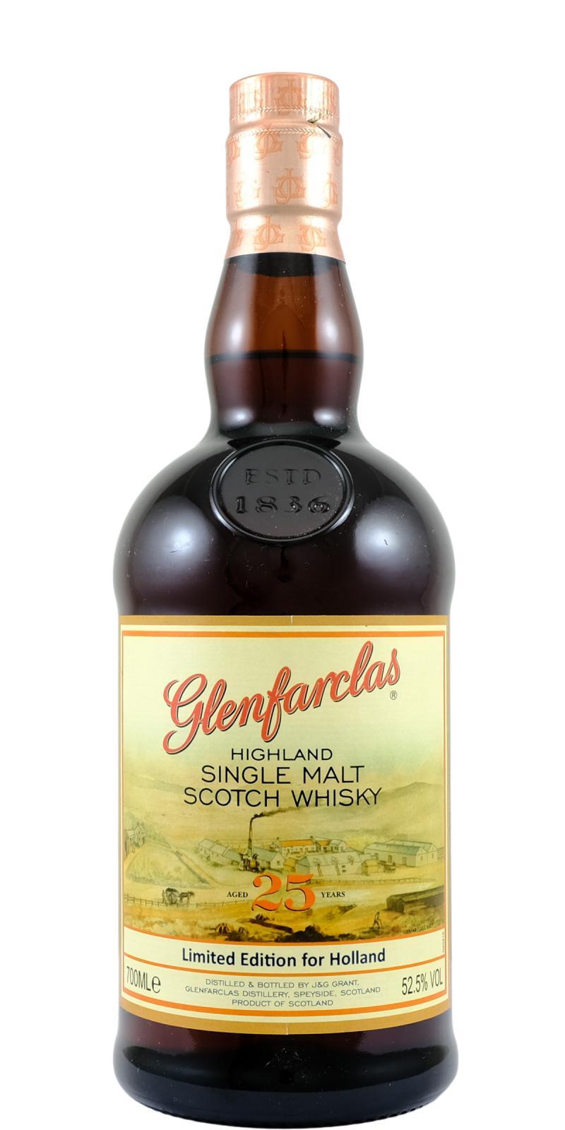Glenfarclas 25-year-old  Limited Edition for The Netherlands