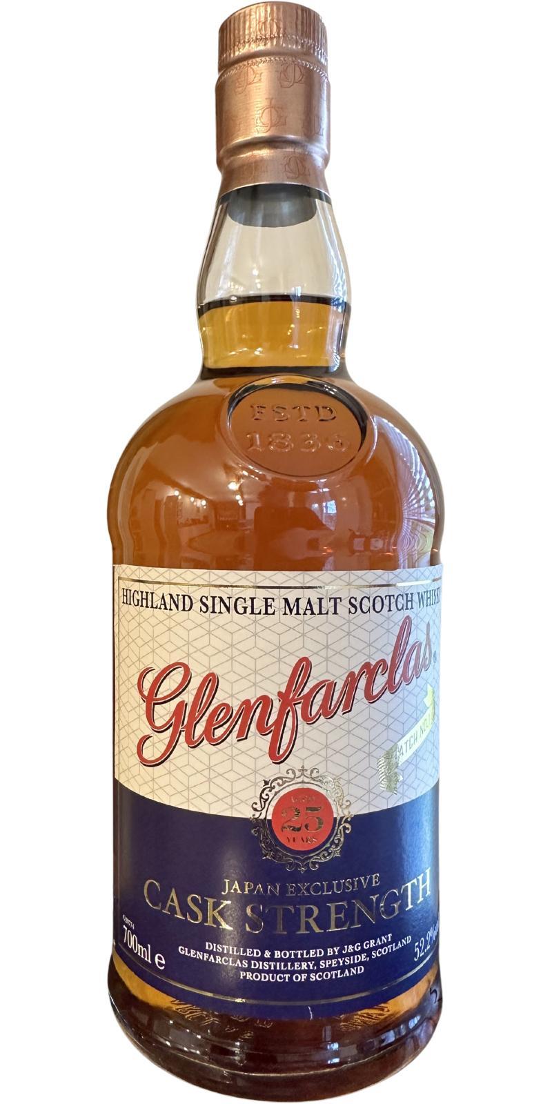 Glenfarclas 25-year-old  Cask Strength