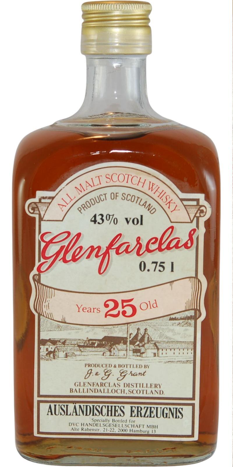 Glenfarclas 25-year-old  All Malt Scotch Whisky