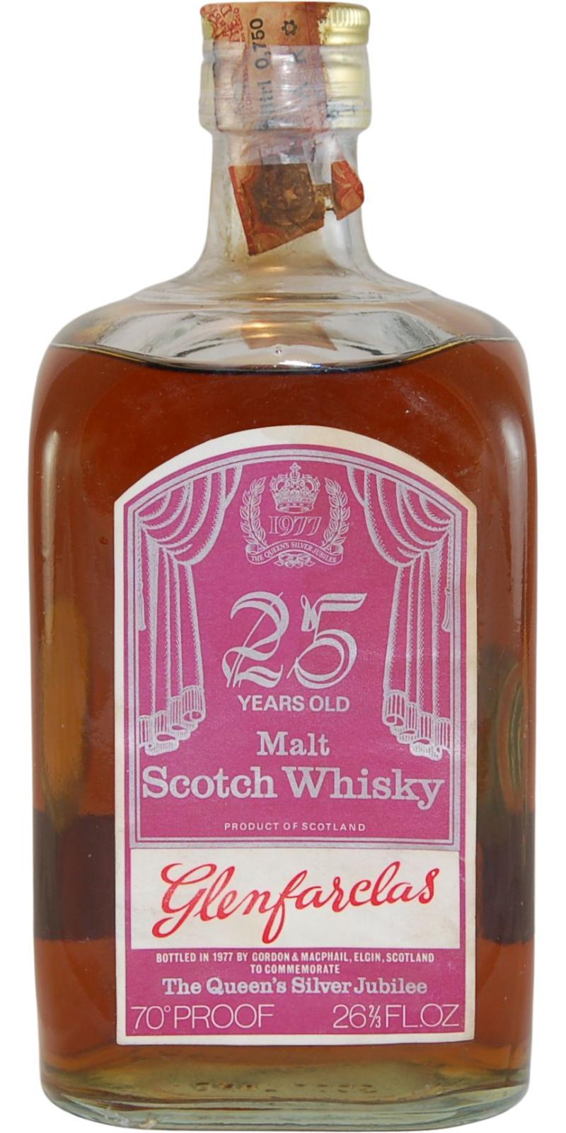 Glenfarclas 25-year-old GM  The Queen's Silver Jubilee