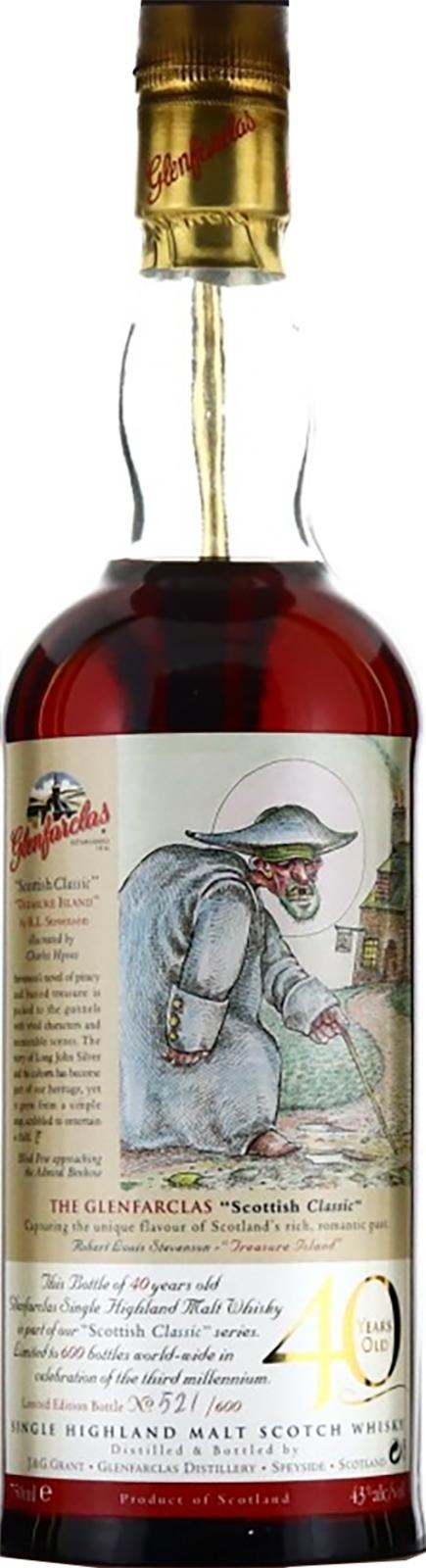 Glenfarclas 40-year-old Scottish Classic  Treasure Island
