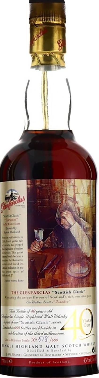 Glenfarclas 40-year-old Scottish Classic  Ivanhoe