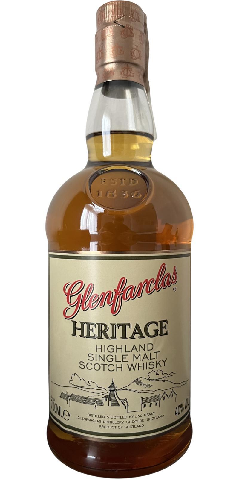 Glenfarclas Heritage  Highland Single Malt Scotch Whisky