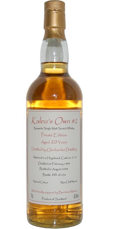 Glenfarclas 1989 AcL  Kaleu's Own #2 - Private Edition