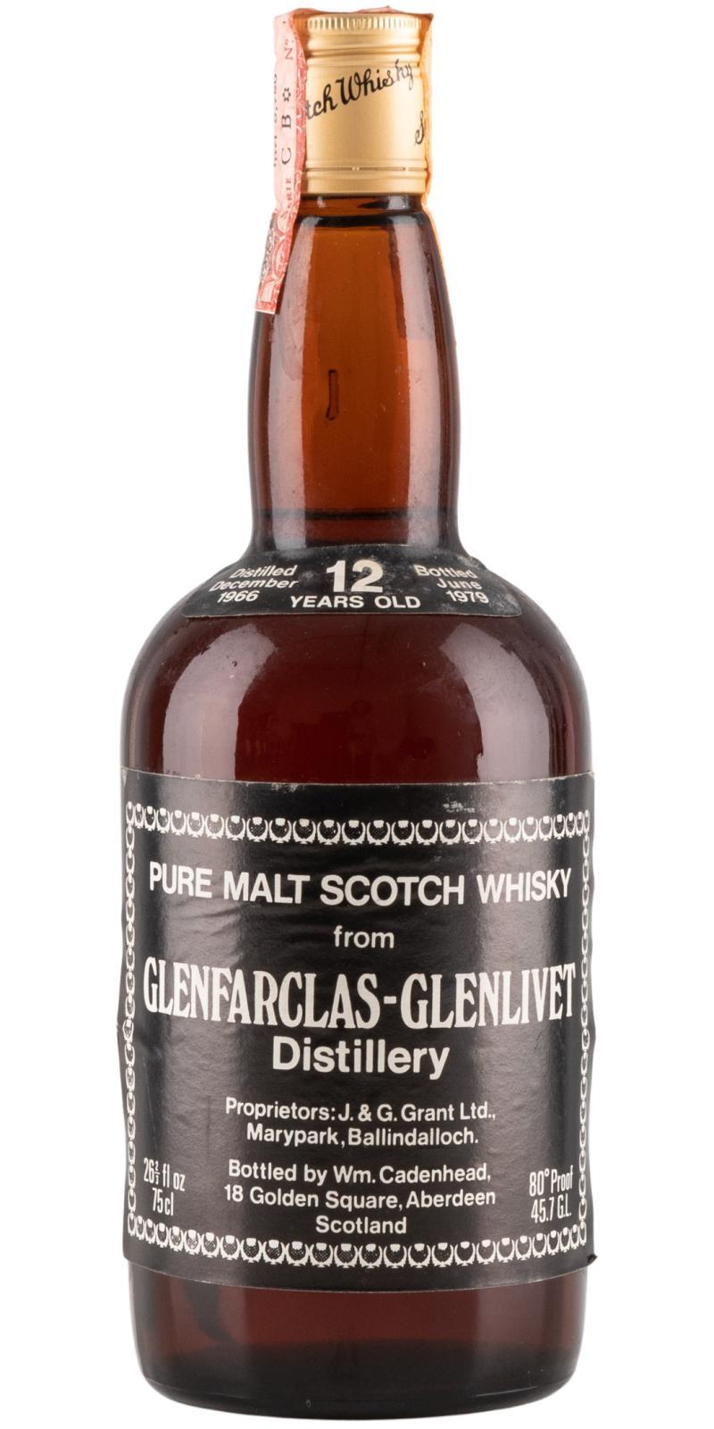 Glenfarclas 1966 CA  Dumpy Brown Bottle