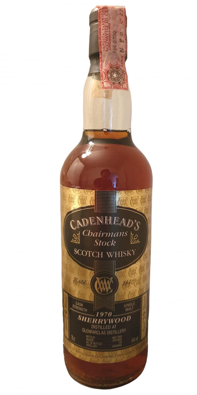 Glenfarclas 1970 CA  Chairman's Stock