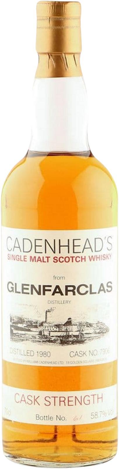 Glenfarclas 1980 CA  Distillery Label