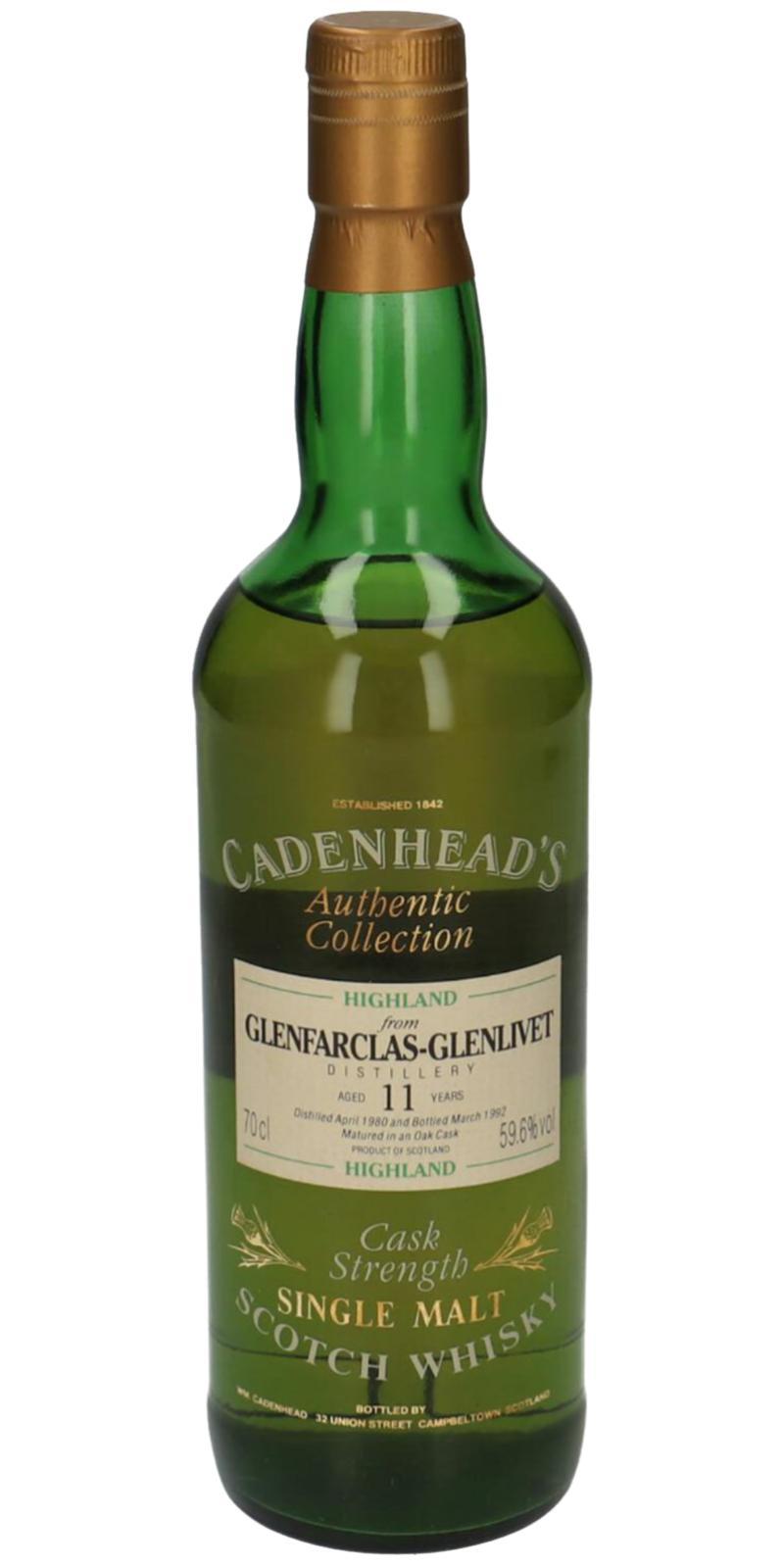 Glenfarclas 1980 CA  Authentic Collection - Cask Strength