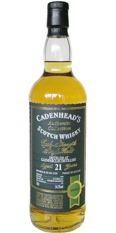 Glenfarclas 1990 CA  Authentic Collection