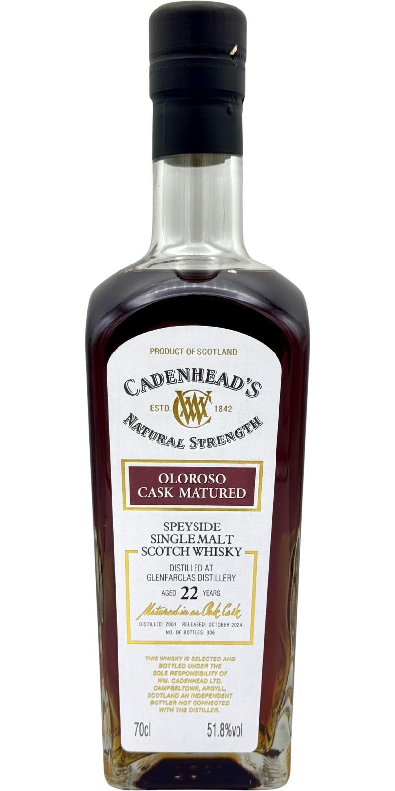 Glenfarclas 2001 CA  Authentic Collection