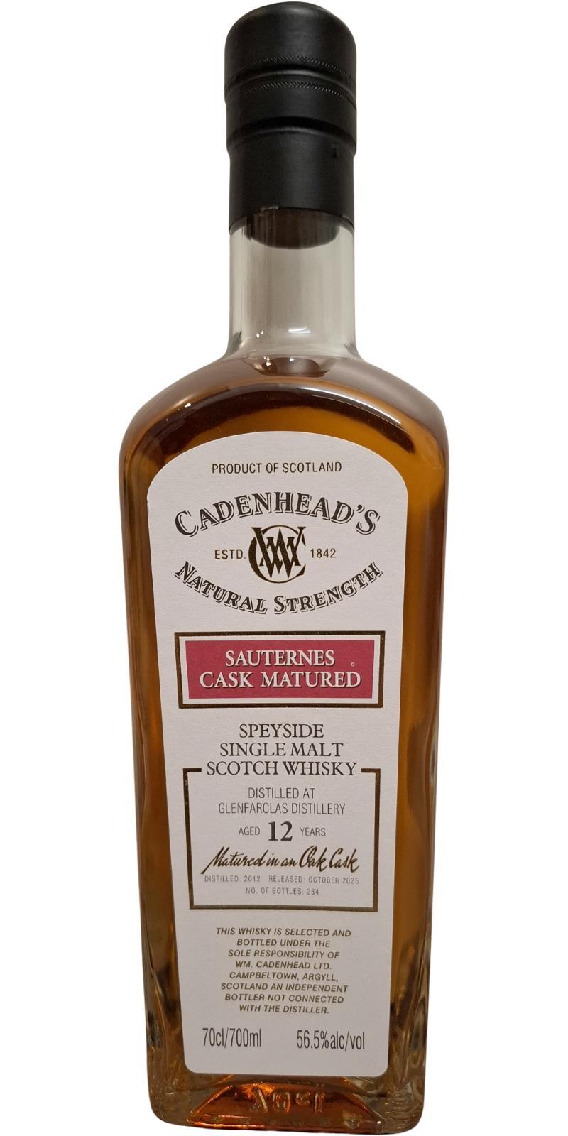 Glenfarclas 2012 CA  Authentic Collection