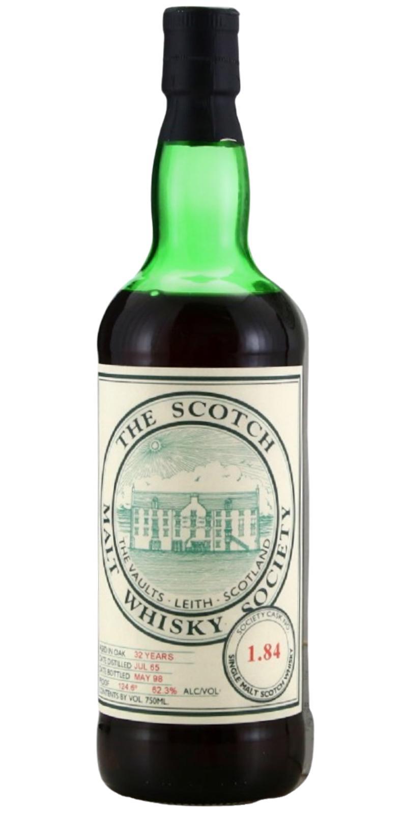 Glenfarclas 1965 SMWS 1.84  Liquid Christmas cake