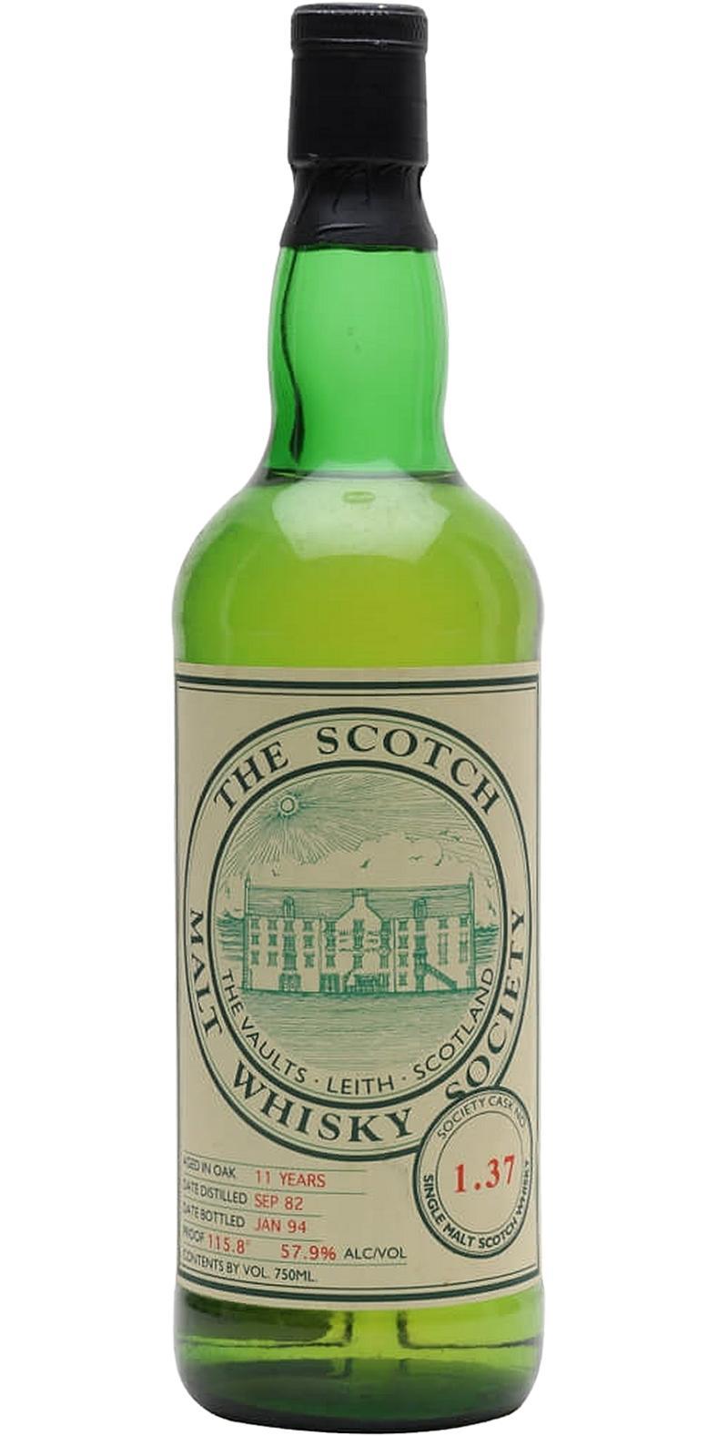 Glenfarclas 1982 SMWS 1.37