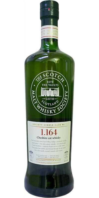 Glenfarclas 1985 SMWS 1.164  Cheshire cat whisky