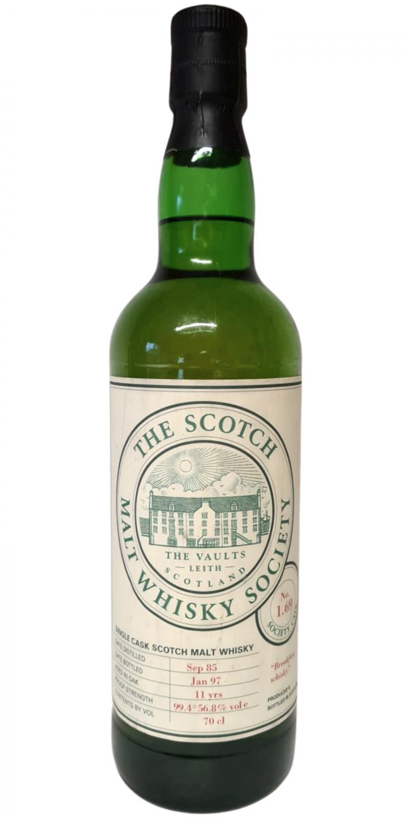 Glenfarclas 1985 SMWS 1.69  Breakfast whisky