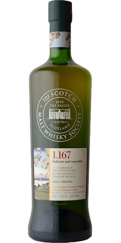 Glenfarclas 1986 SMWS 1.167  Delicate and venerable