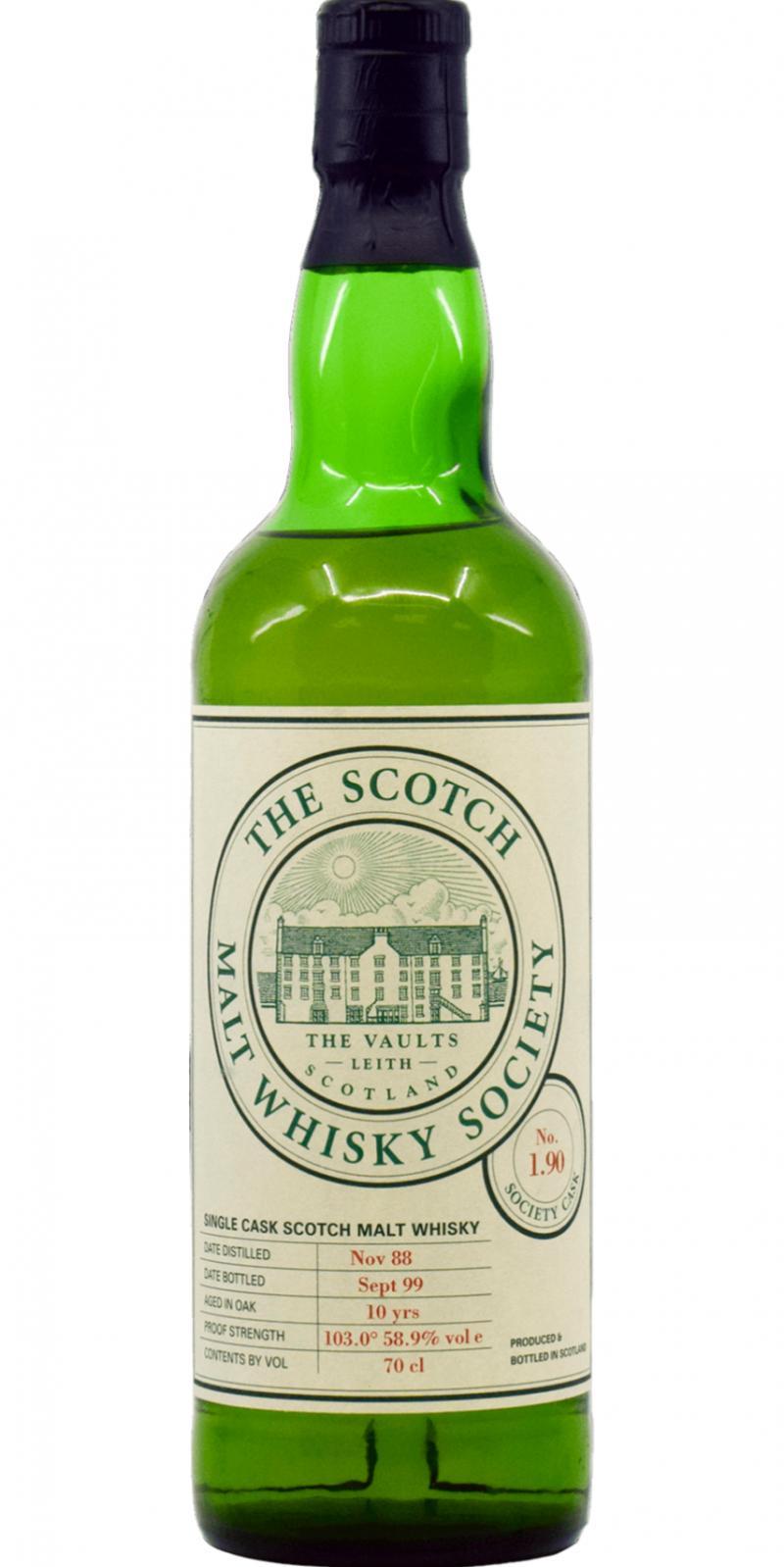 Glenfarclas 1988 SMWS 1.90  A Speyside surprise